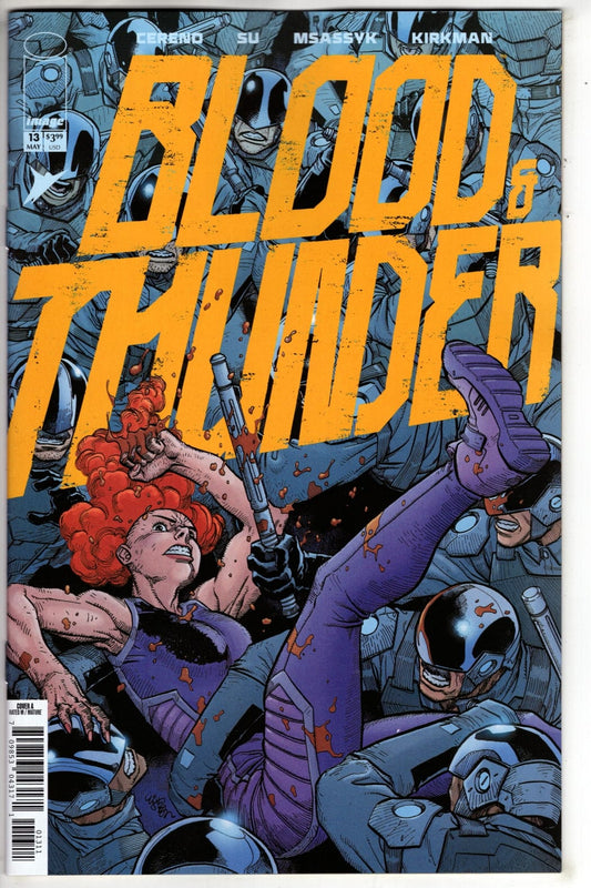 Image Comics NEW THIS WEEK BLOOD & THUNDER #13 CVR A EJ SU & DEE CUNNIFFE (MR) (VF/NM)