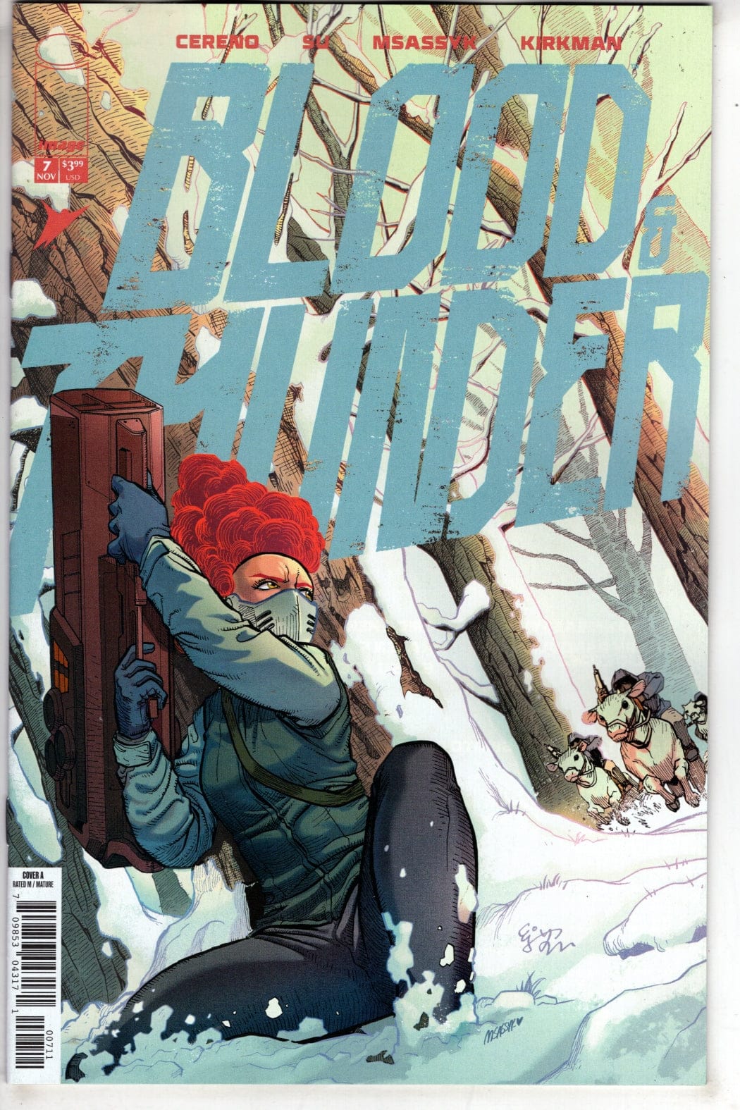 Image Comics NEW THIS WEEK BLOOD & THUNDER #7 CVR A [VF/NM]