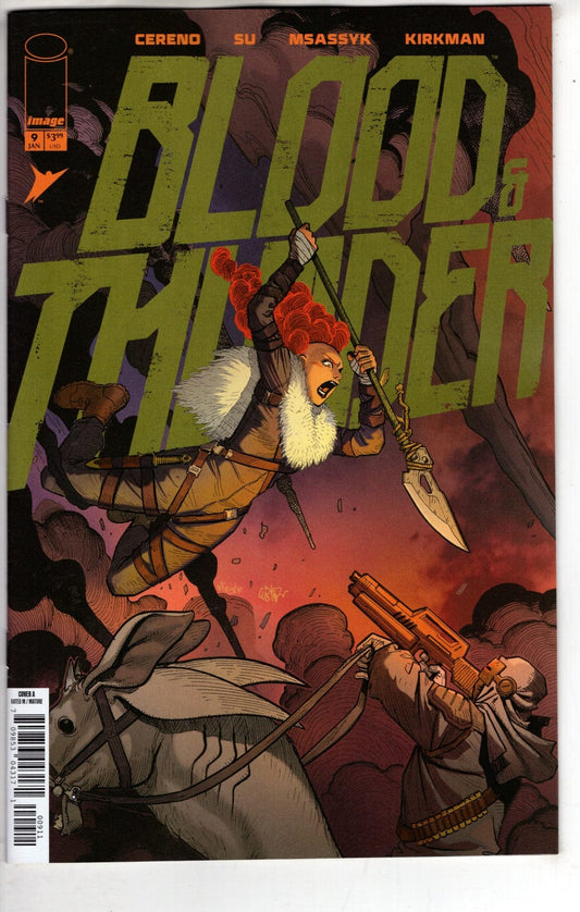 Image Comics NEW THIS WEEK BLOOD & THUNDER #9 CVR A EJ SU & MSASSYK (MR) (VF/NM)