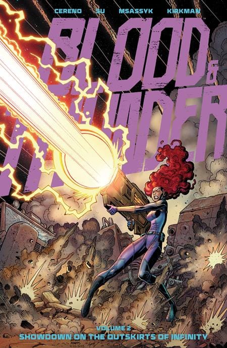 Image Comics NEW THIS WEEK BLOOD & THUNDER TP VOL 02 SHOWDOWN ON THE OUTSKIRTS DIRECT MARKET EXCLUSIVE ARTHUR ADAMS & MSASSYK CVR (MR) (VF/NM)