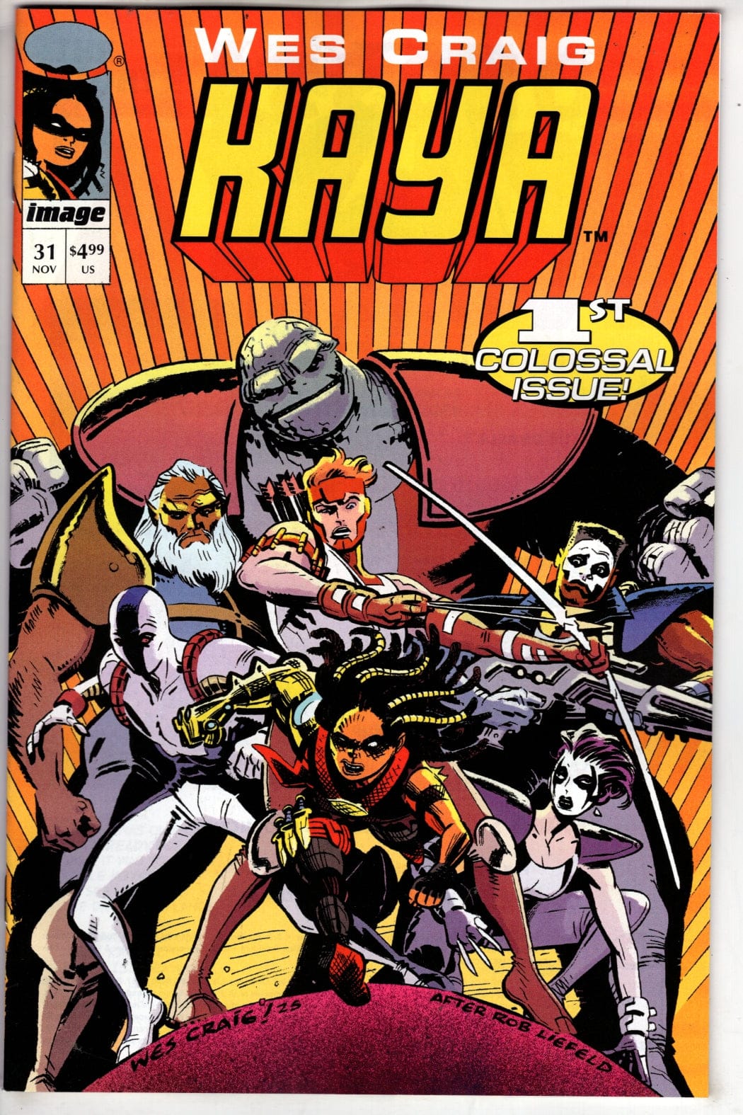 Image Comics NEW THIS WEEK COLOSSAL KAYA (ONE SHOT) CVR B [VF/NM]
