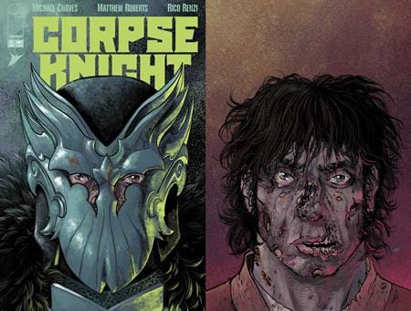 Image Comics NEW THIS WEEK CORPSE KNIGHT #1 (OF 6) CVR G MATTHEW ROBERTS DIE CUT HELMET VAR (VF/NM)