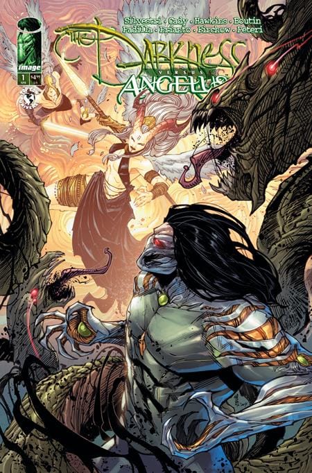 Image Comics NEW THIS WEEK DARKNESS VS ANGELUS (ONE SHOT) CVR A GIUSEPPE CAFARO & ARIF PRIANTO (VF/NM)