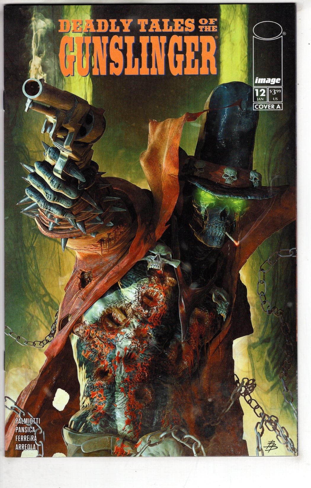 Image Comics NEW THIS WEEK DEADLY TALES OF THE GUNSLINGER SPAWN #12 CVR A BJORN BARENDS (VF/NM)