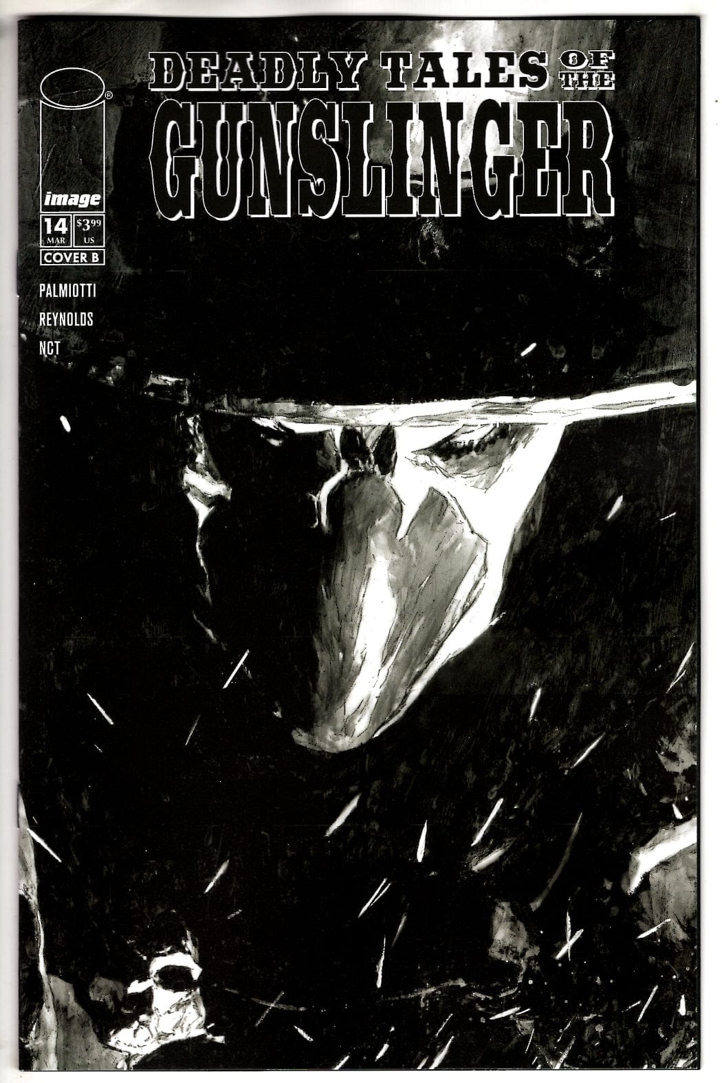 Image Comics NEW THIS WEEK DEADLY TALES OF THE GUNSLINGER SPAWN #14 CVR B PATRIC REYNOLDS B&W VAR (VF/NM)