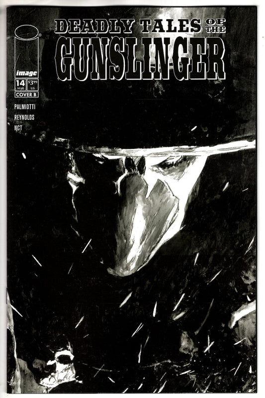 Image Comics NEW THIS WEEK DEADLY TALES OF THE GUNSLINGER SPAWN #14 CVR B PATRIC REYNOLDS B&W VAR (VF/NM)