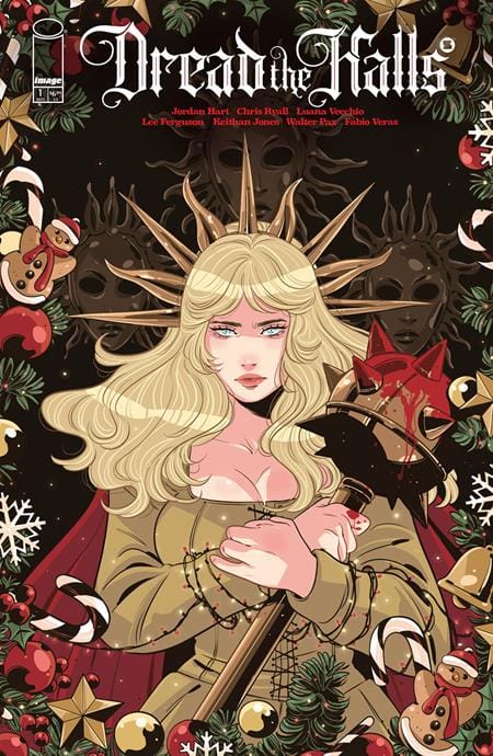 Image Comics NEW THIS WEEK DREAD THE HALLS 2025 (ONE SHOT) CVR B LUANA VECCHIO VAR