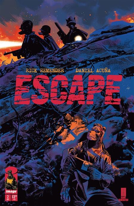 Image Comics NEW THIS WEEK ESCAPE #2 CVR A DANIEL ACUNA