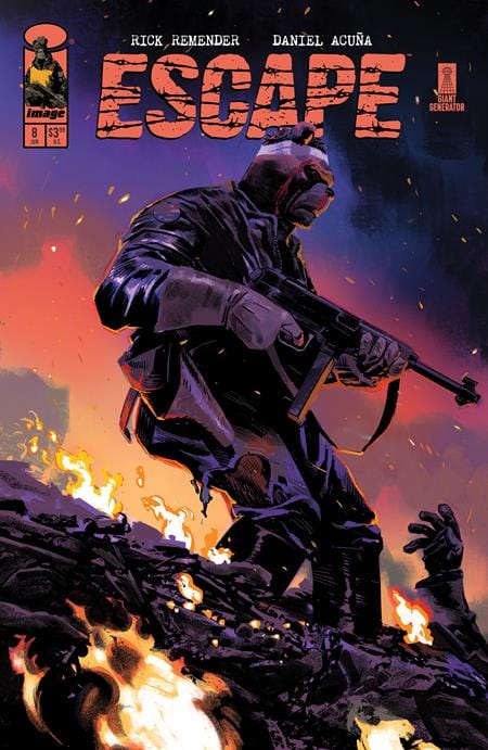 Image Comics NEW THIS WEEK ESCAPE #8 CVR A DANIEL ACUNA (VF/NM)