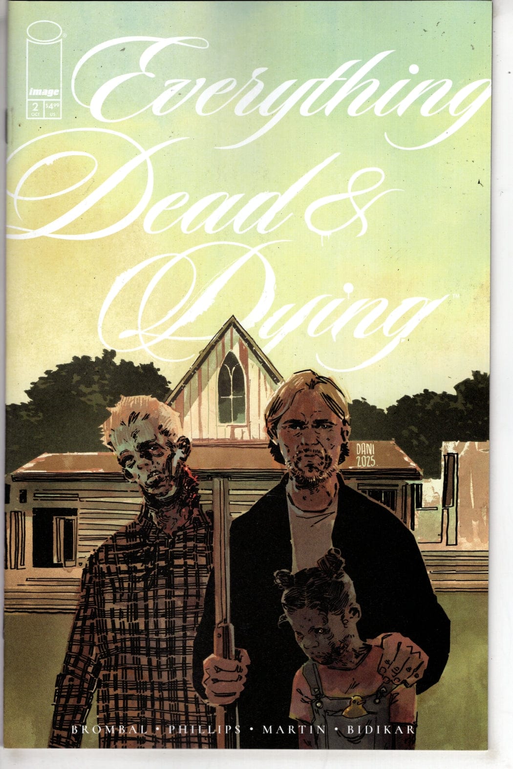 Image Comics NEW THIS WEEK EVERYTHING DEAD & DYING #2 (OF 5) CVR C INC 1:10 DANI VAR (MR)