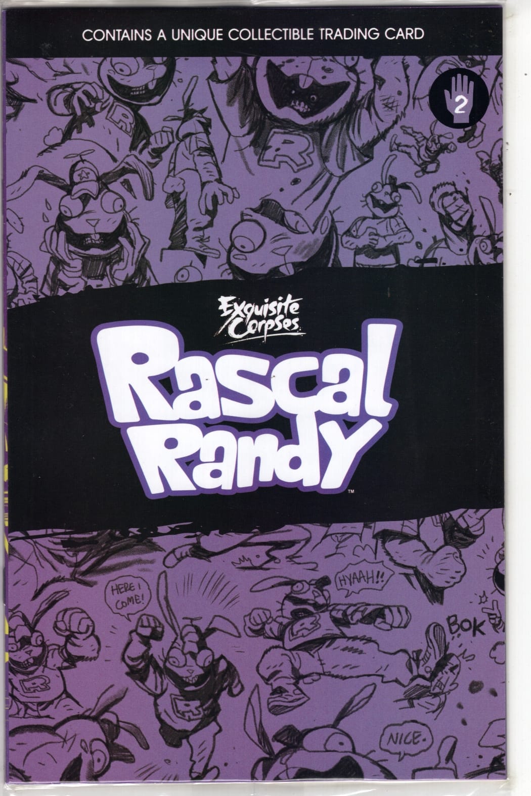 Image Comics NEW THIS WEEK EXQUISITE CORPSES RASCAL RANDY #2 (OF 5) CVR C MICHAEL WALSH POLYBAGGED WITH COLLECTIBLE CARD VAR (MR) (VF/NM)