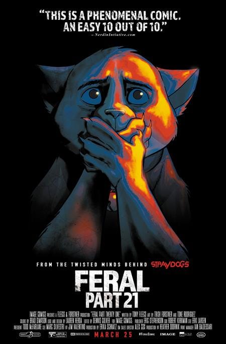 Image Comics NEW THIS WEEK FERAL #21 CVR B TRISH FORSTNER & ALLEN PASSALAQUA VAR (VF/NM)