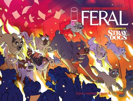 Image Comics NEW THIS WEEK FERAL #25 CVR A TONY FLEECS & TRISH FORSTNER WRAPAROUND (VF/NM)