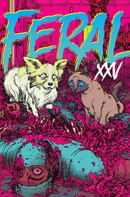 Image Comics NEW THIS WEEK FERAL #25 CVR C CHRIS BURNHAM & RICO RENZI VAR (VF/NM)