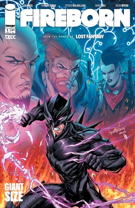 Image Comics NEW THIS WEEK FIREBORN #1 CVR K TYLER KIRKHAM VAR (VF/NM)