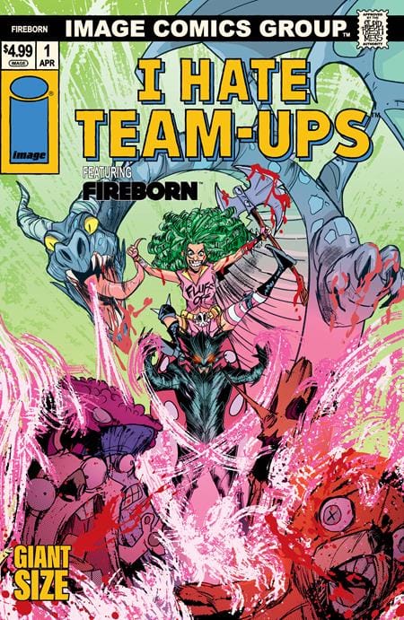Image Comics NEW THIS WEEK FIREBORN #1 CVR N PATRICK MULHOLLAND I HATE FAIRYLAND TEAM UP VAR (VF/NM)
