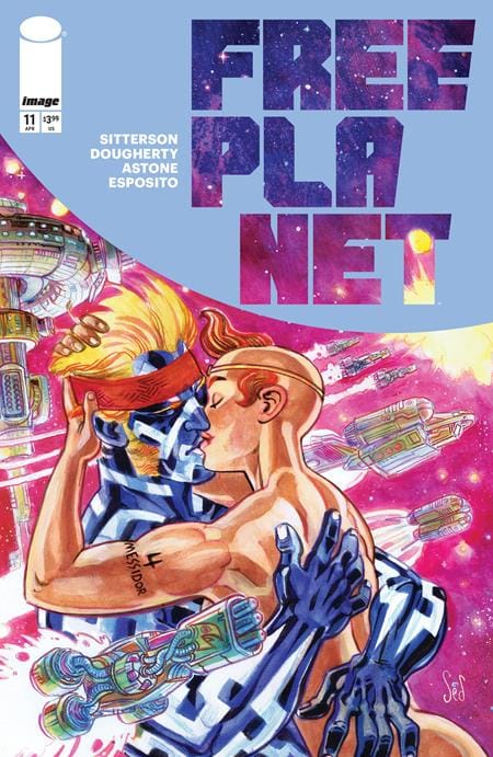 Image Comics NEW THIS WEEK FREE PLANET #11 CVR A JED DOUGHERTY (VF/NM)