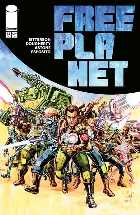 Image Comics NEW THIS WEEK FREE PLANET #14 CVR A JED DOUGHERTY (VF/NM)
