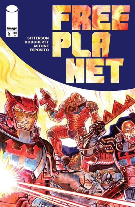 Image Comics NEW THIS WEEK FREE PLANET #5 CVR A JED DOUGHERTY