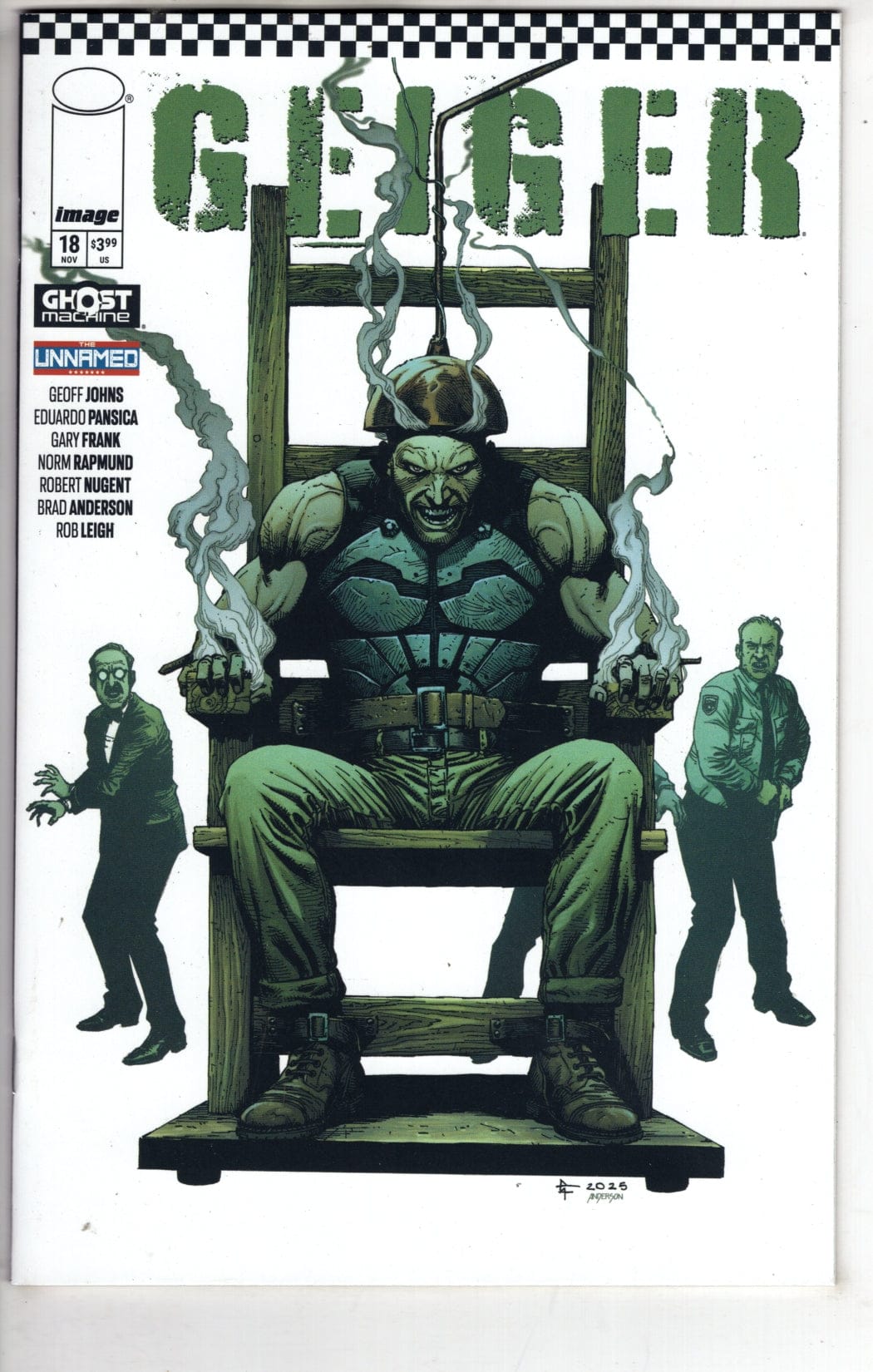 Image Comics NEW THIS WEEK GEIGER #18 CVR A