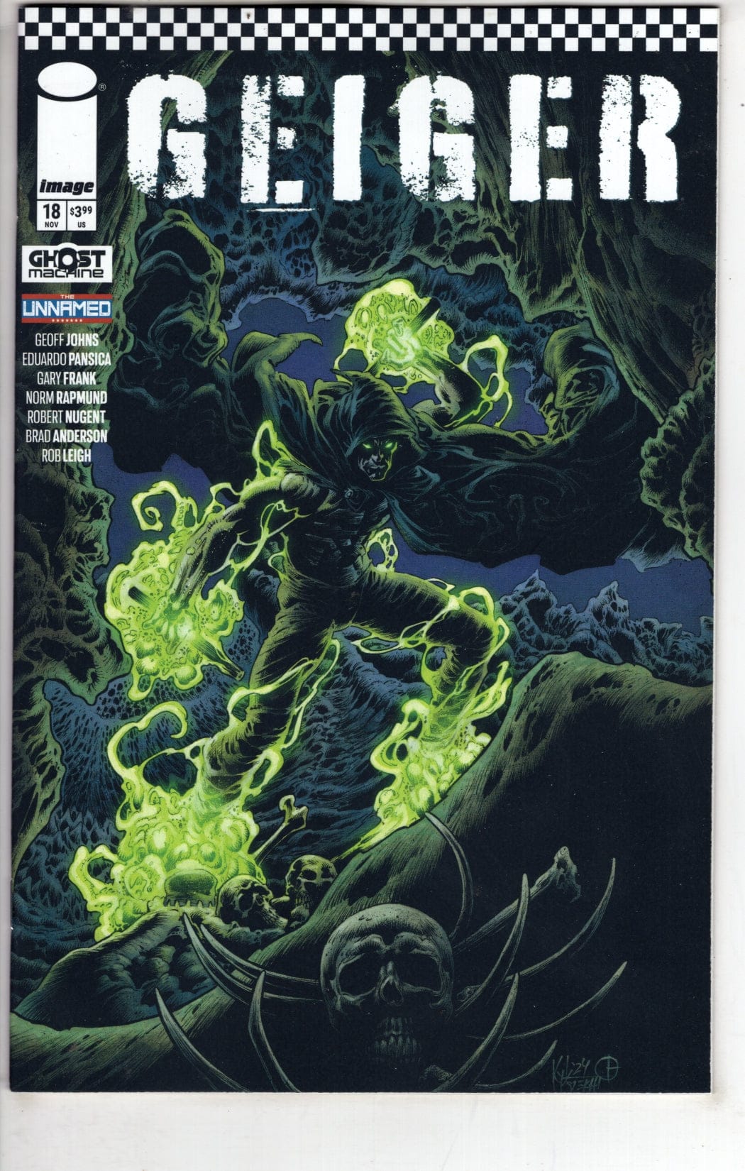 Image Comics NEW THIS WEEK GEIGER #18 CVR B