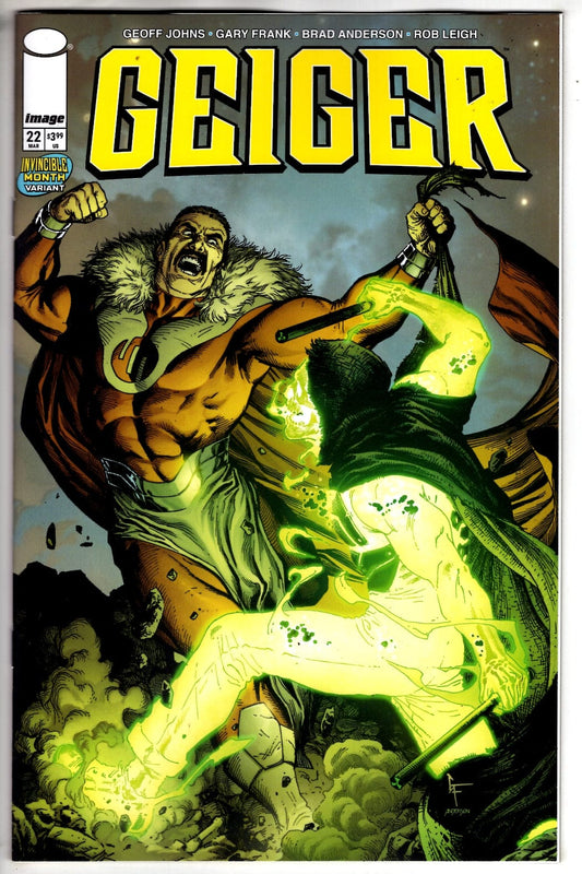 Image Comics NEW THIS WEEK GEIGER #22 CVR D GARY FRANK & BRAD ANDERSON INVINCIBLE TEAM UP VAR (VF/NM)