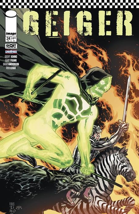 Image Comics NEW THIS WEEK GEIGER #24 CVR B FRANCIS PORTELA & BRAD ANDERSON VAR (VF/NM)