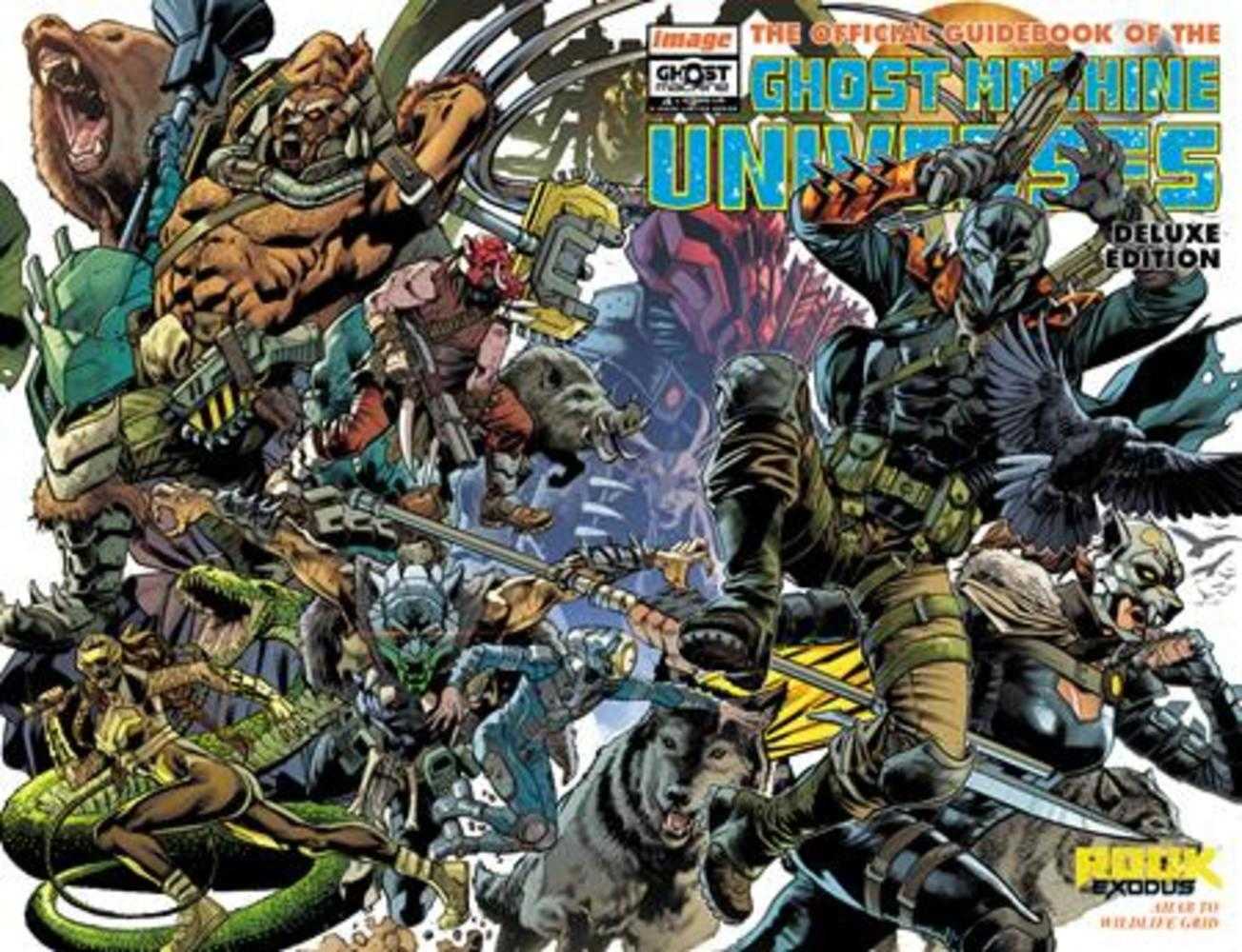 Image Comics NEW THIS WEEK Ghost Machine The Official Guidebook #4 (Of 5) Cover B Bryan Hitch & Brad Anderson Wraparound Variant