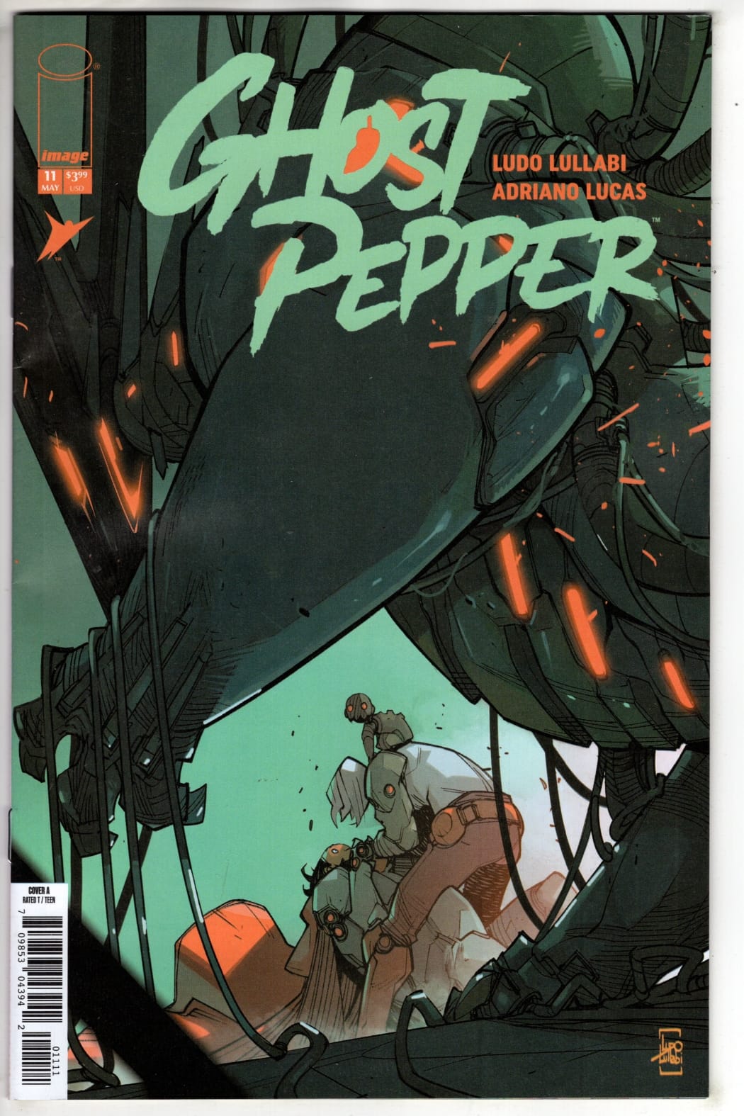 Image Comics NEW THIS WEEK GHOST PEPPER #11 CVR A LUDO LULLABI (VF/NM)