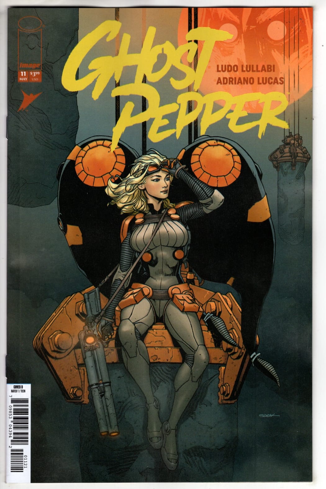 Image Comics NEW THIS WEEK GHOST PEPPER #11 CVR B RYAN SOOK VAR (VF/NM)