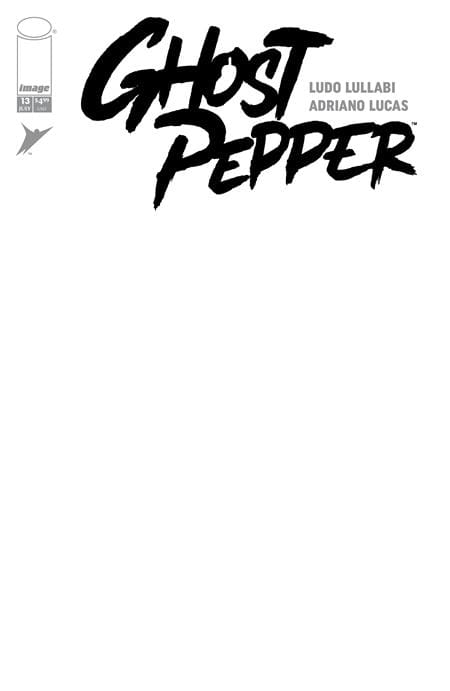 Image Comics NEW THIS WEEK GHOST PEPPER #13 CVR F BLANK SKETCH VAR (Allocations May Occur) (VF/NM)