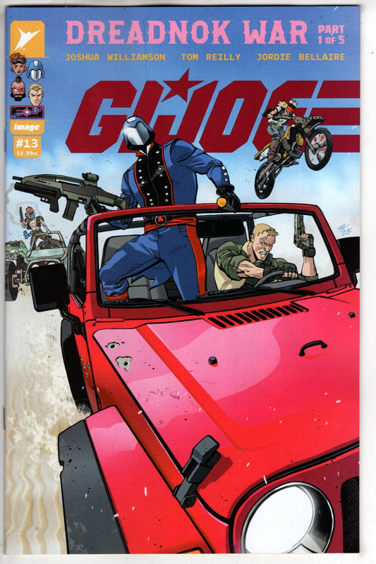 Image Comics NEW THIS WEEK GI JOE #13 CVR A TOM REILLY WRAPAROUND