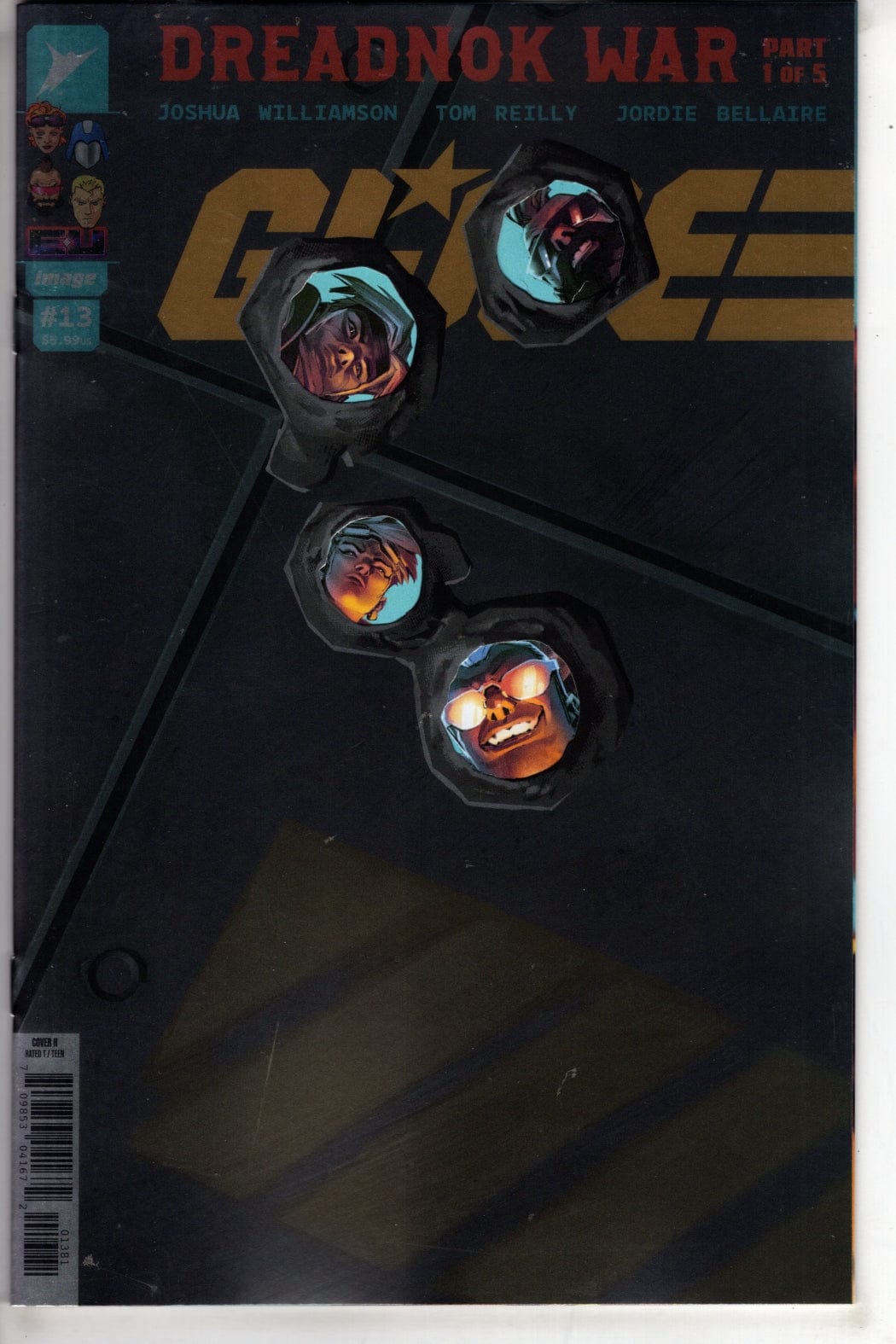 Image Comics NEW THIS WEEK GI JOE #13 CVR H ERIC CANETE FOIL DIE CUT VAR