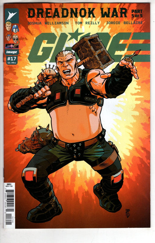 Image Comics NEW THIS WEEK GI JOE #17 CVR D INC 1:25 JESUS MERINO & ADRIANO LUCAS VAR (VF/NM)