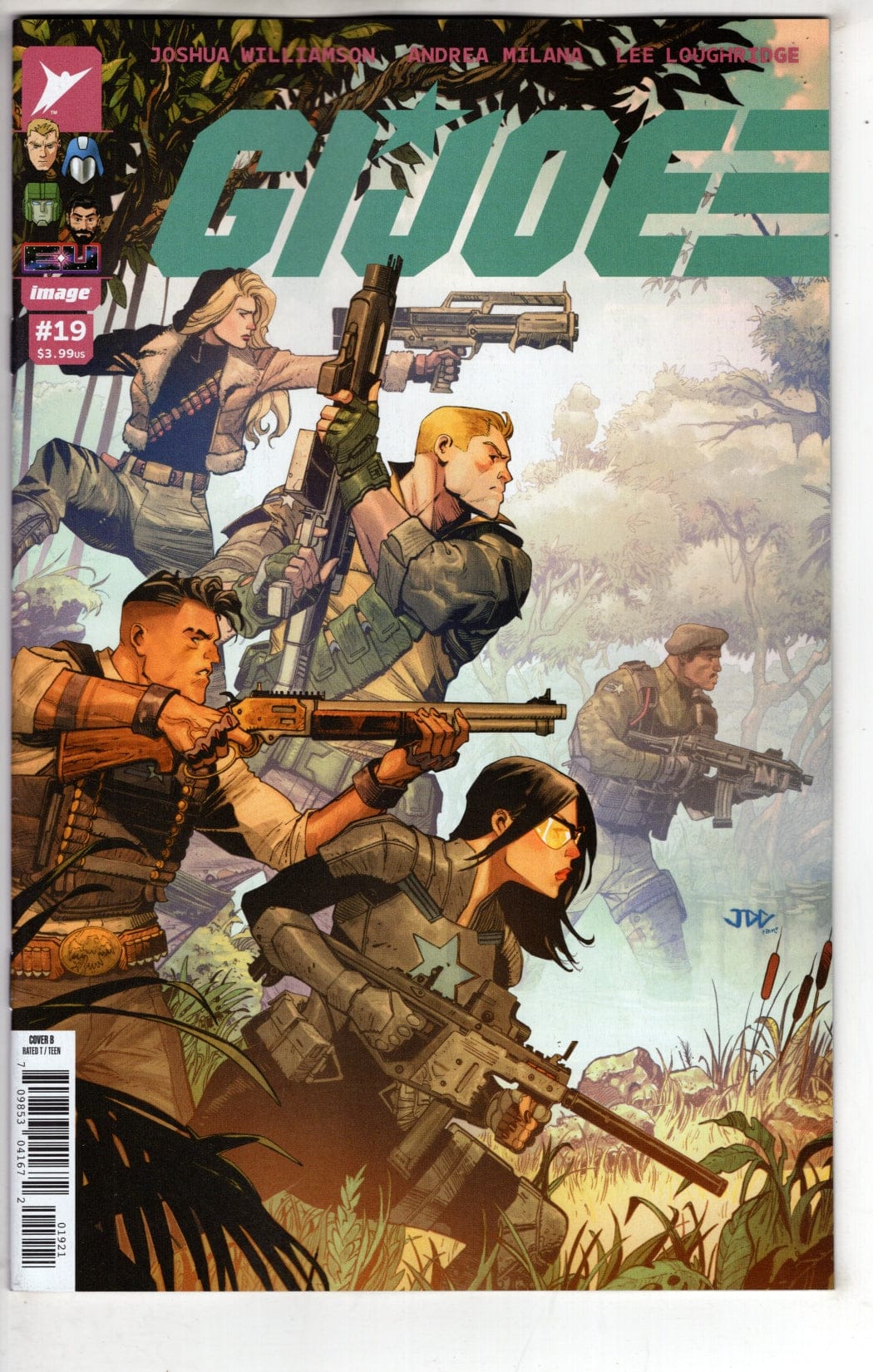 Image Comics NEW THIS WEEK GI JOE #19 CVR B JOSHUA CASSARA & ROMULO FAJARDO JR VAR (VF/NM)
