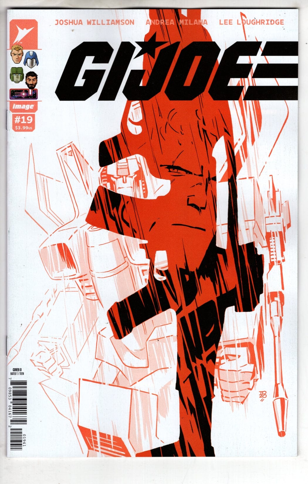 Image Comics NEW THIS WEEK GI JOE #19 CVR D INC 1:25 TONCI ZONJIC VAR (VF/NM)