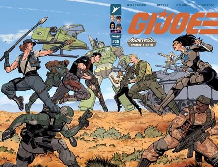 Image Comics NEW THIS WEEK GI JOE #25 CVR A TOM REILLY WRAPAROUND (VF/NM)