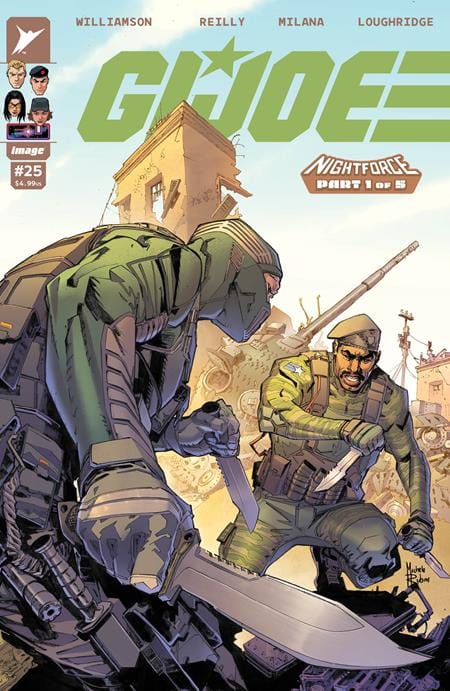 Image Comics NEW THIS WEEK GI JOE #25 CVR E INC 1:50 MICHELE RUBINI & ANNALISA LEONI VAR (VF/NM)