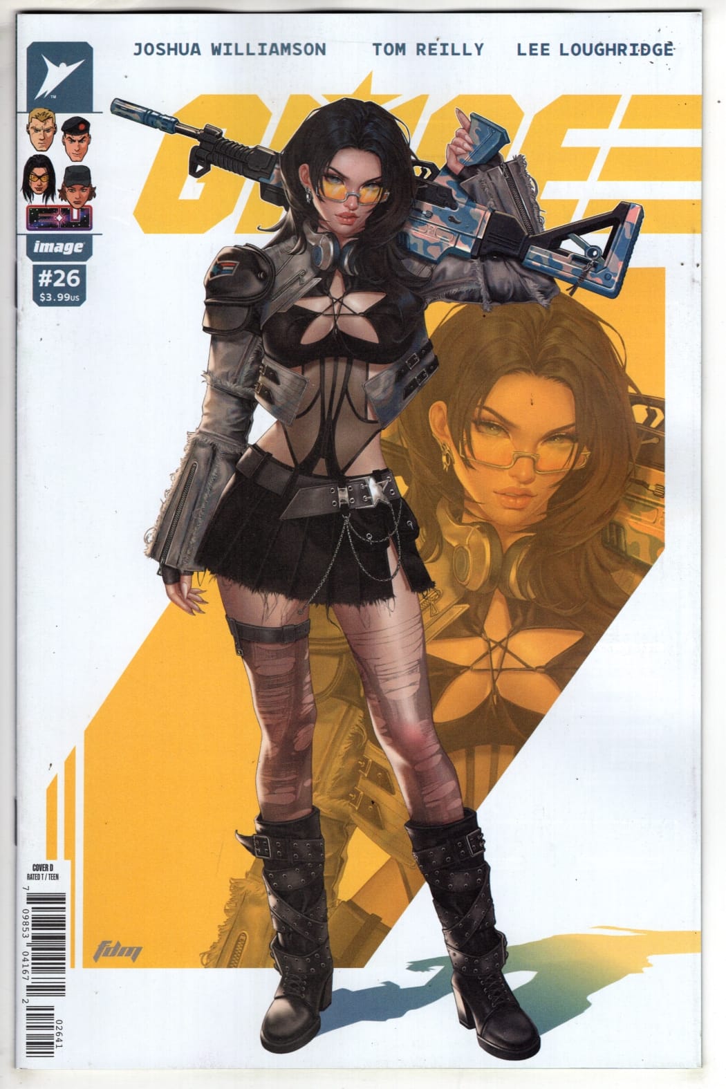 Image Comics NEW THIS WEEK GI JOE #26 CVR D INC 1:25 FADIME YILDRIM STREETWEAR VAR (VF/NM)