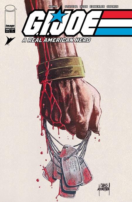 Image Comics NEW THIS WEEK GI JOE A REAL AMERICAN HERO #109 HAMA FILES EDITION CVR B CHRIS MOONEYHAM VAR (VF/NM)