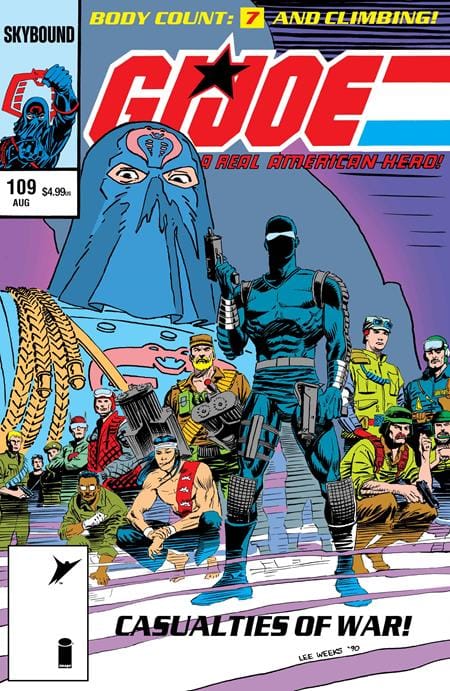 Image Comics NEW THIS WEEK GI JOE A REAL AMERICAN HERO #109 HAMA FILES EDITION CVR C LEE WEEKS FOIL VAR (VF/NM)