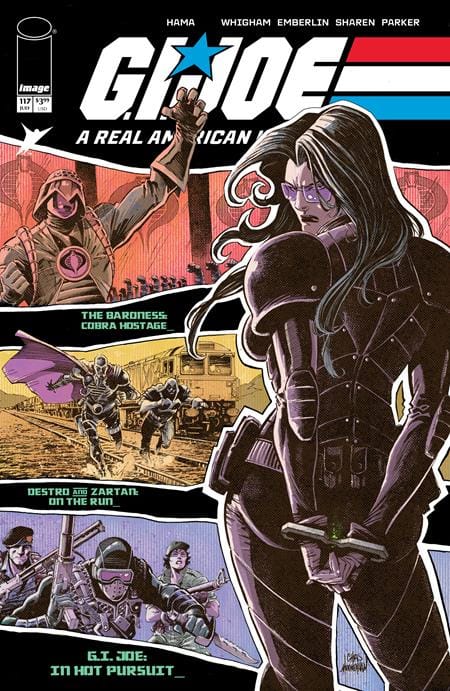 Image Comics NEW THIS WEEK GI JOE A REAL AMERICAN HERO #117 HAMA FILES EDITION CVR B CHRIS MOONEYHAM VAR (VF/NM)