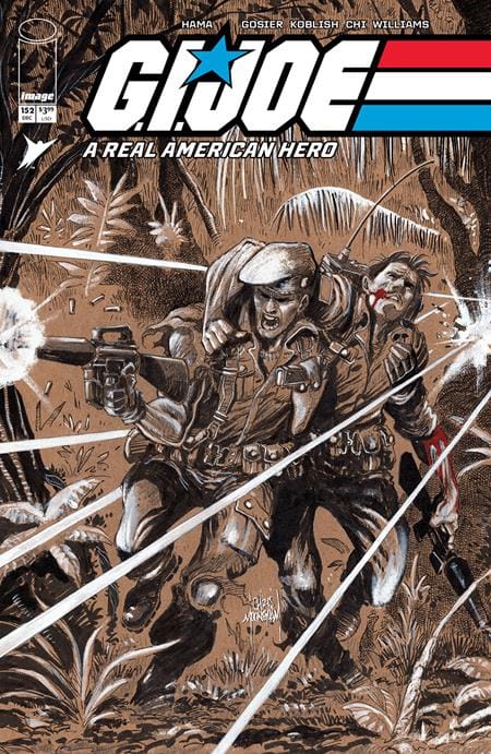 Image Comics NEW THIS WEEK GI JOE A REAL AMERICAN HERO  #152 HAMA FILES EDITION CVR B CHRIS MOONEYHAM VAR