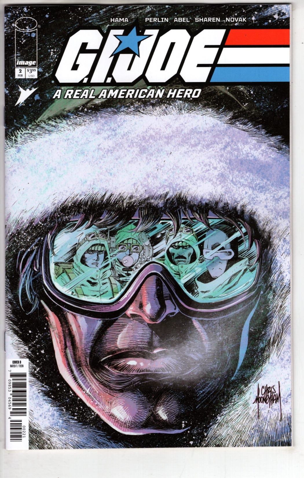 Image Comics NEW THIS WEEK GI JOE A REAL AMERICAN HERO #2 HAMA FILES EDITION #2 CVR B  (VF/NM)