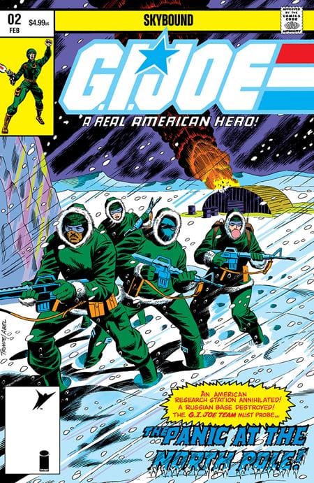 Image Comics NEW THIS WEEK GI JOE A REAL AMERICAN HERO #2 HAMA FILES EDITION #2 CVR C HERB TRIMPE & JACK ABEL FOIL VAR (VF/NM)