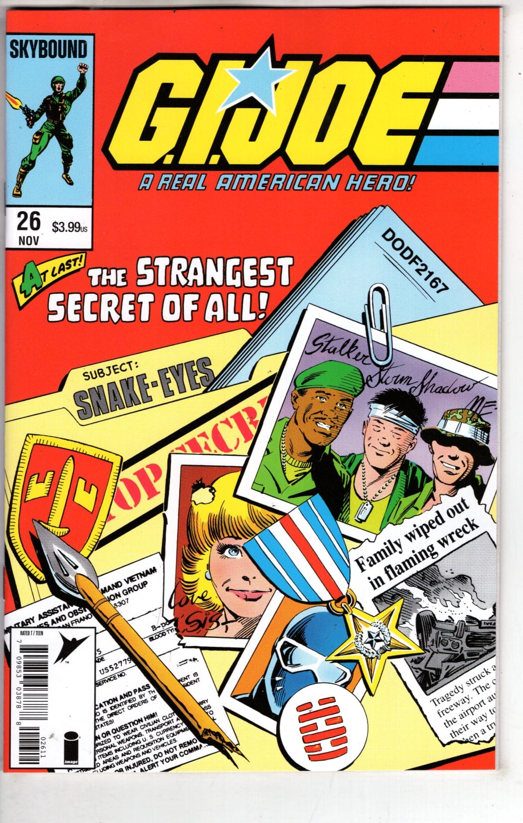 Image Comics NEW THIS WEEK GI JOE A REAL AMERICAN HERO #26 CVR A