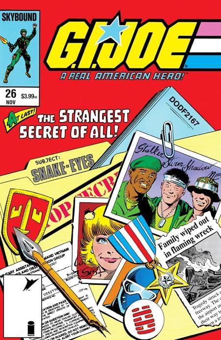 Image Comics NEW THIS WEEK GI JOE A REAL AMERICAN HERO #26 CVR C  FOIL VAR
