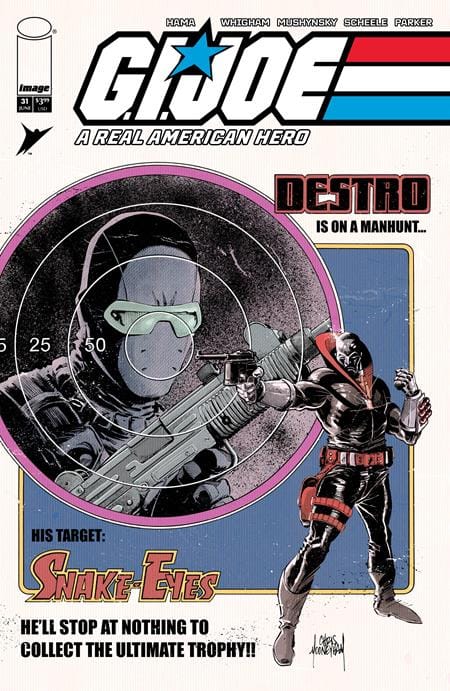 Image Comics NEW THIS WEEK GI JOE A REAL AMERICAN HERO #31 HAMA FILES EDITION CVR B CHRIS MOONEYHAM VAR (VF/NM)