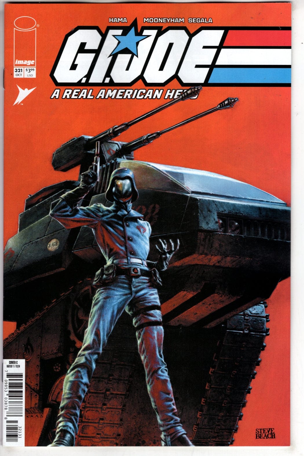 Image Comics NEW THIS WEEK GI JOE A REAL AMERICAN HERO #321 CVR C INC 1:10 STEVE BEACH GEARS OF JOE VAR