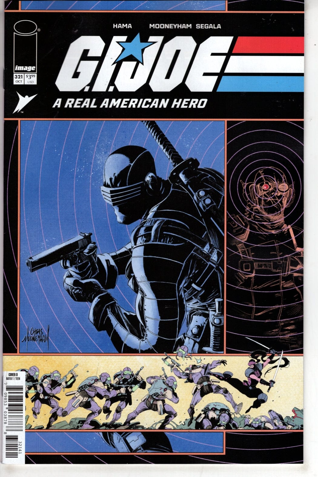 Image Comics NEW THIS WEEK GI JOE A REAL AMERICAN HERO #321 CVR D CHRIS MOONEYHAM VAR